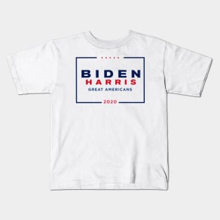 Biden Harris 2020 - Great Americans Kids T-Shirt